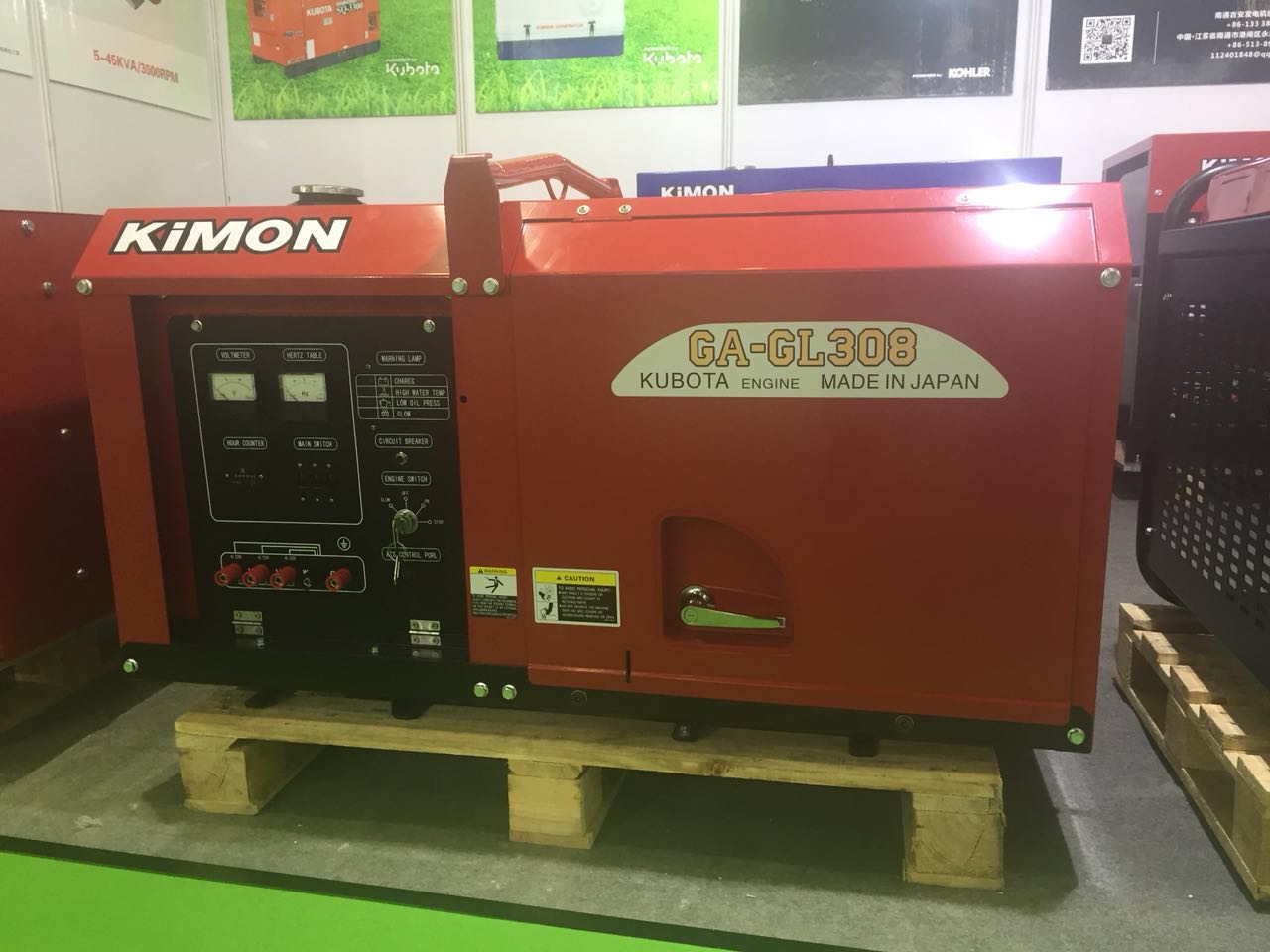 久保田柴油發電機 8KW單相 GL108