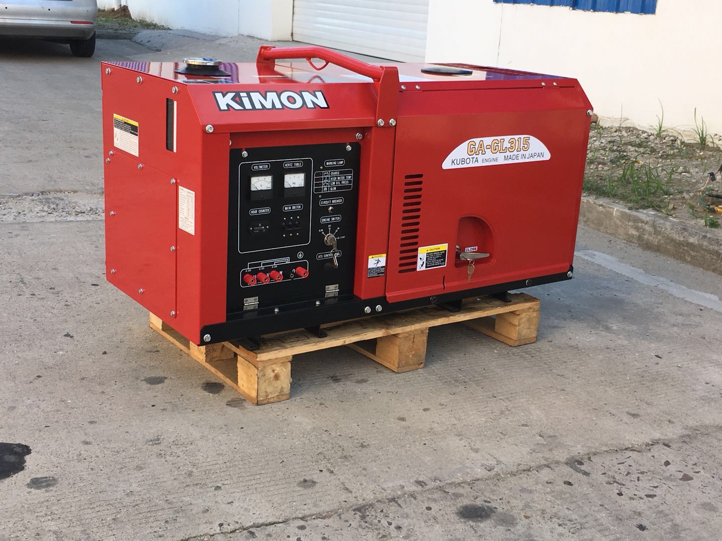 久保田柴油發電機 13KW三相 GL318